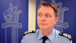 Polischef Kari Puolitaival anser att säkerhetsläget i Österbotten är stabilt. Kari Puolitaival, polischef i Österbotten.