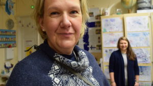 Heidi Mangström och Helena Träskman tycker att alla skolbarn borde få lära sig skida och åka skridsko. Heidi Mangström och Helena Träskman