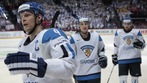 Mikko Koivu lyckades inte leda Lejonen till en medalj i Helsingfors. Mikko Koivu vid VM 2012.