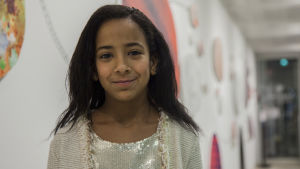 Noha Albu-Mohammed deltog i självständighetsfirandet i fjol. Noha Albu-Mohammed