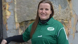 Susanna Virtanen siktar på FM-tävlingarna i sommar. Susanna Virtanen, EIF Discgolf.