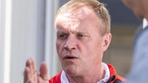 Tommi Mäkinen bestämmer i Toyotastallet. Tommi Mäkinen bestämmer i Toyotastallet.