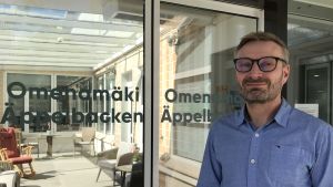 Krister Lindman är servicechef för hemvården i Borgå. Krister Lindman, hemvårdens servicechef i Borgå.