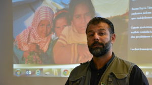 Rami Adham reser regelbundet till Syrien. Rami Adham från Suomi Syyria yhteisö.