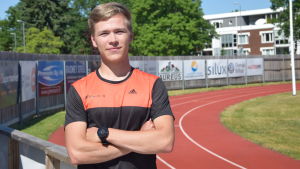 Oliver Öhman vill en dag tävla i någon värdetävling. Porträttbild på Oliver Öhman.