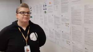 Sjundeås ungdomsservicekoordinator Jonna Farin har hittills ordnat kampanjer för ungdomar, nu får alla Sjundeåbor chans att hitta jobb eller utbildning under kampanjen. Jonna Farin.
