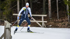 Både fri stil och klassisk är tillåtna. Sam Fransman, primus motor för Sibbo 3-mil skidloppet