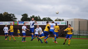 FC HIK spelade mot LoPa från Lojo i division 3 säsongen 2015. FC HIK - LoPa 4.10.2015