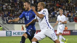 Teemu Pukki gjorde sitt tionde landslagsmål i Finlands senaste kvalmatch. Fredrik Jensen platsade inte i truppen mot Kroatien och Turkiet. Teemu Pukki gjorde Finlands enda fullträff i matchen mot Kosovo.