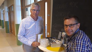 Concordias vd Jarl Sundqvist (t.v.) och regionutvecklaren Fredrik Sandelin. Jarl Sundqvist och Fredrik Sandelin.
