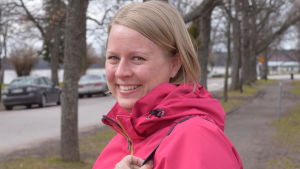Daniela Laiho har inte blivit illa bemött av norska sjukskötarkollegor Bild på Daniela Laiho, utomhus. Hon ler och ser in i kameran.