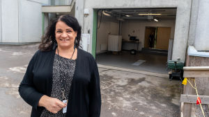 Chefsläkare Kati Liukko ser jobbet som smittspårare som utmanande och givande. Kati Liukko.
