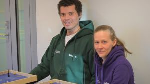Sebastian Berg och Nicolina Holmberg hoppas att både föräldrar och barn har låg tröskel att ta kontakt med dem. Sebastian Berg och Nicolina Holmbeg