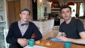 Simon Ventus och Janne Hyöty gör Vegalåten Simon Ventus och Janne Hyöty gör Vegalåten