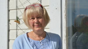 Helena Bruun tycker det ordnas många evenemang i Pargas. Helena Bruuns utanför tre små rum i Pargas.