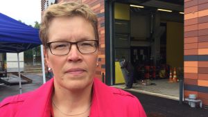 Rektor Lena Johansson är nöjd över att det går lugnare till på interntet. Axxells rektor Lena Johansson.