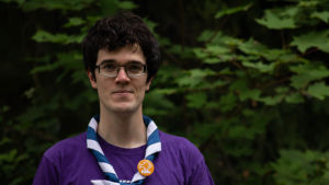 Victor Spiby, ordförande för Finlands Svenska Scouter Victor Spiby, ordförande för Finlands Svenska Scouter