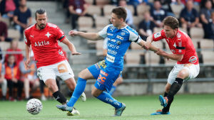 Både Timo Stavitski och HIFK lämnade fotbollsligan efter förra säsongen. Timo Stavitski, HIFK-RoPS 2017.