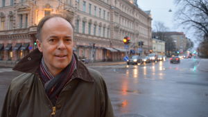 Henrik Karlsson vill använda Eschnerska frilasarettets pengar för ett nytt modernt Åbolands sjukhus − på Kaskisbacken. Henrik Karlsson är ordförande för Svenska klubben i Åbo