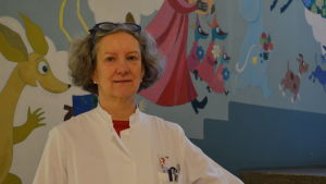 Eeva Salo, infektionsläkare vid Barnkliniken i Helsingfors. Eeva Salo, infektionsläkare vid Barnkliniken i Helsingfors.