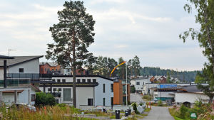 Sibbostrand är ett nytt bostadsområde i Sibbo Nya hus i Sibbostrand i Sibbo