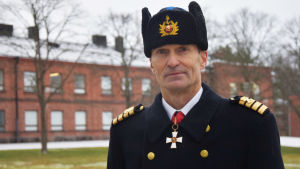 Kommodor Arvi Tavaila tillträdde som kommendör vid Nylands brigad år 2017. Porträttbild av kommodor Arvi Tavaila.