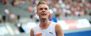 Förhandsfavoriten Filip var fem före att missa finalen. Filip Ingebrigtsen, EM 2018.
