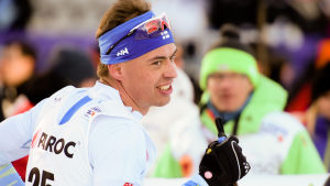 Perttu Hyvärinen tappade drygt 2,5 minuter i intervallstartsloppet i fredags. Perttu Hyvärinen.