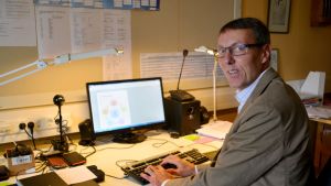 Lovisa gymnasiums rektor Anders Nordström. Lovisa gymnasiums rektor Anders Nordström