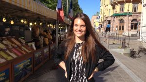 Patricia Strandin Patricia Strandin från Vasa affärscentrum välkomnar det europeiska mattorget till Vasa för tredje gången.