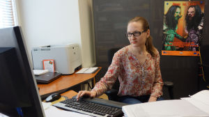Verksamhetsledare Jaana Pihkala på upphovsrättsinnehavarnas intresseorganisation (TTVK). Jaana Pihkala