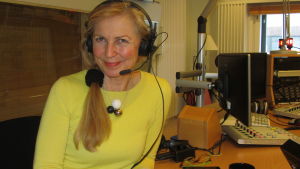 Professori Helena Kahiluoto LUT-yliopistosta istuu studiossa haastattelussa. Professori Helena Kahiluoto LUT-yliopistosta istuu studiossa haastattelussa.