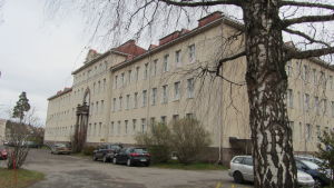 Huvudbyggnaden på Ekåsenområdet i Ekenäs