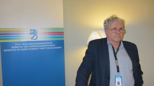 Utvecklingsdirektör Heikki Haukirauma på Arbets- och näringsministeriet. Utvecklingsdirektör Heikki Haukirauma på Arbets- och näringsministeriet.