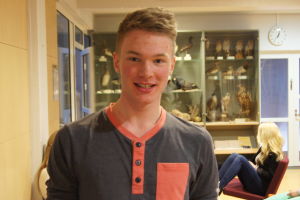 Lukas Tallberg gillar stämningen på Stafettkarnevalen. Lukas Tallberg gillar stämningen på Stafettkarnevalen.