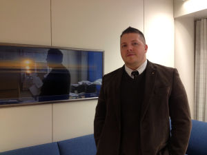 Direktör Mathias Lindström på Kvarkenrådet Direktör Mathias Lindström på Kvarkenrådet