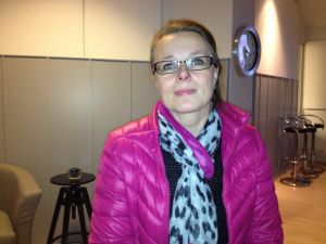 Christina Kindt, svenska utbildningsnämndens ordförande i Kristinestad. Christina Kindt