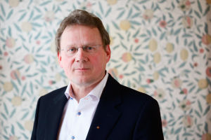 Stefan Mutanen, vd för Folkhälsan. Stefan Mutanen, verkställande direktör för Folkhälsan.