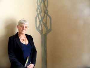 Museiguiden Liga Klavina på Janis Roszentals museum i Riga (Copyright: YLE/Marit Lindqvist) Liga Klavina, Janis Roszentals museum Riga