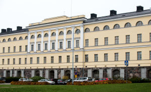 Utrikesministeriets byggnad i Helsingfors Ulkoministeriön toimitilat Katajanokka Helsinki