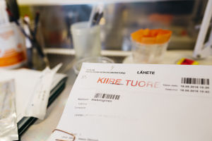 Lähete Helsingin yliopiston patologian laitoksen laboratoriossa