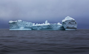 Jäävuori Grönlannissa.