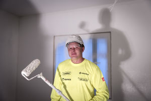 En av många estniska arbetstagare i Finland. Jan Kaljura . Jan Kaljura virolainen maalari pk