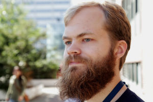 Man with a beard