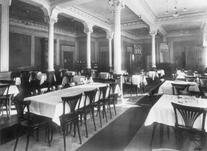 Restaurang Catani på Norra Esplanaden 31 i Helsingfors var ett populärt tillhåll för nöjeslystna stadsbor. Restaurang Catani i Helsingfors på 1920-talet.
