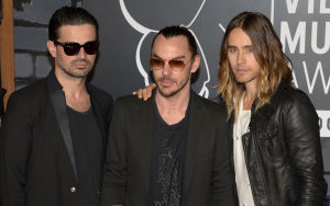 MTV Video Music Awards 2013 - kuvat punaiselta matolta - 30 Seconds To Mars // Kuva: JASON SZENES / EPA
