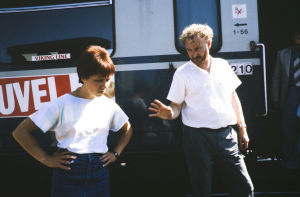 Neil Hardwick ohjaa Tuija Ernamoa (1985).