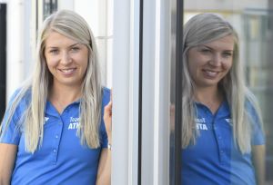 I framtiden ser Sara Kuivisto 1500 meter som sin huvuddistans, men i Berlin är 800 jämbördig. Sara Kuivisto.