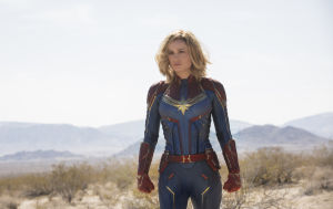 Talvella 2019 ensi-iltansa saava Captain Marvel on Marvelin elokuva-universumin ensimmäinen naisvetoinen elokuva. Pääroolissa nähdään Brie Larson. Captain Marvel -elokuvan pääroolin esittäjä Brie Larsson.