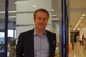 Marcus Rantala tror på en metropolförvaltning i motsats till flera andra SFP:are i huvudstadsregionen. Bild på Marcus Rantala.